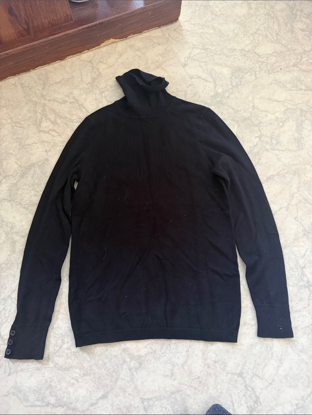 Talbots Black 
Women’s Turtleneck Sweater